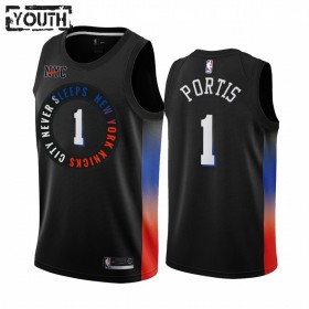 Dres New York Knicks Bobby Portis 1 2020-21 City Edition Swingman - Dječji